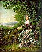 Jens Juel Madame de Pragins USA oil painting artist